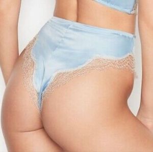 Victoria's Secret Dream Angel High Waisted Satin and Lace Panty